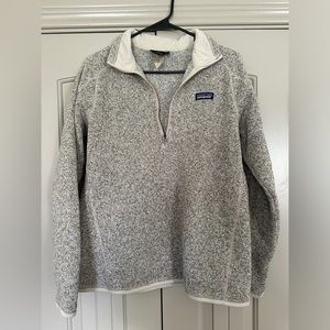 Patagonia Women’s Better Sweater 1/4 zip Fleece, size Large